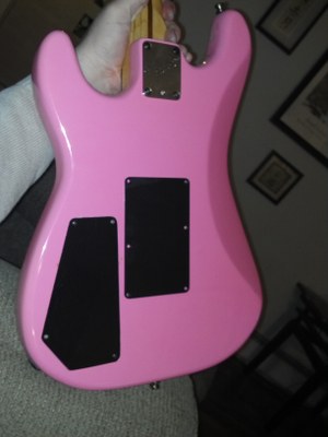 pink fender rear body